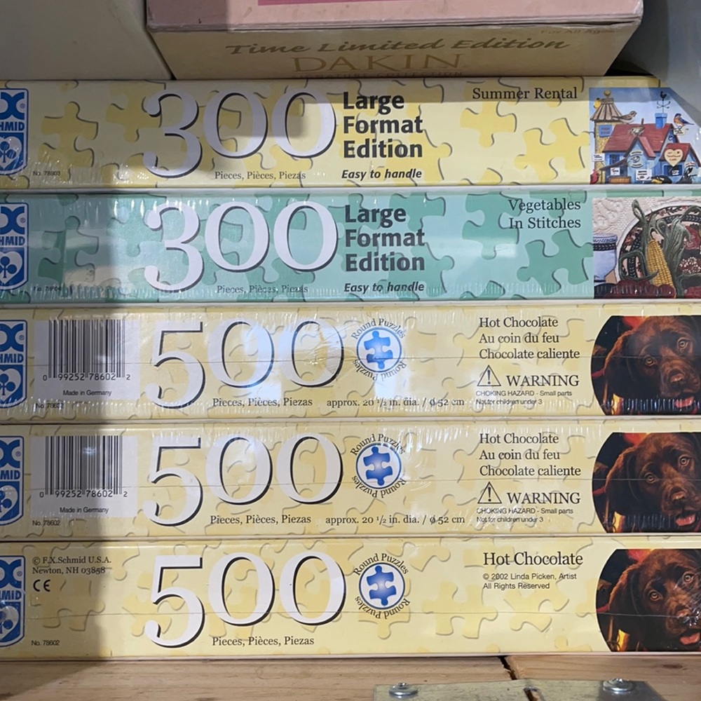 Chocolate Lab Circle Puzzle 500 Pieces